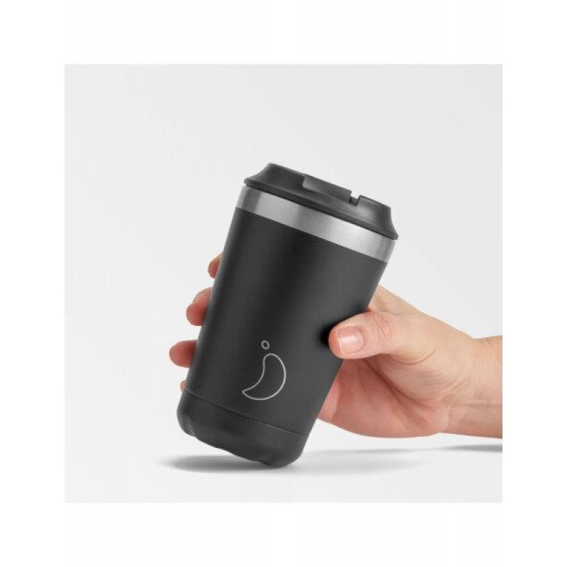 Chillys Coffee Cup 340ml Black