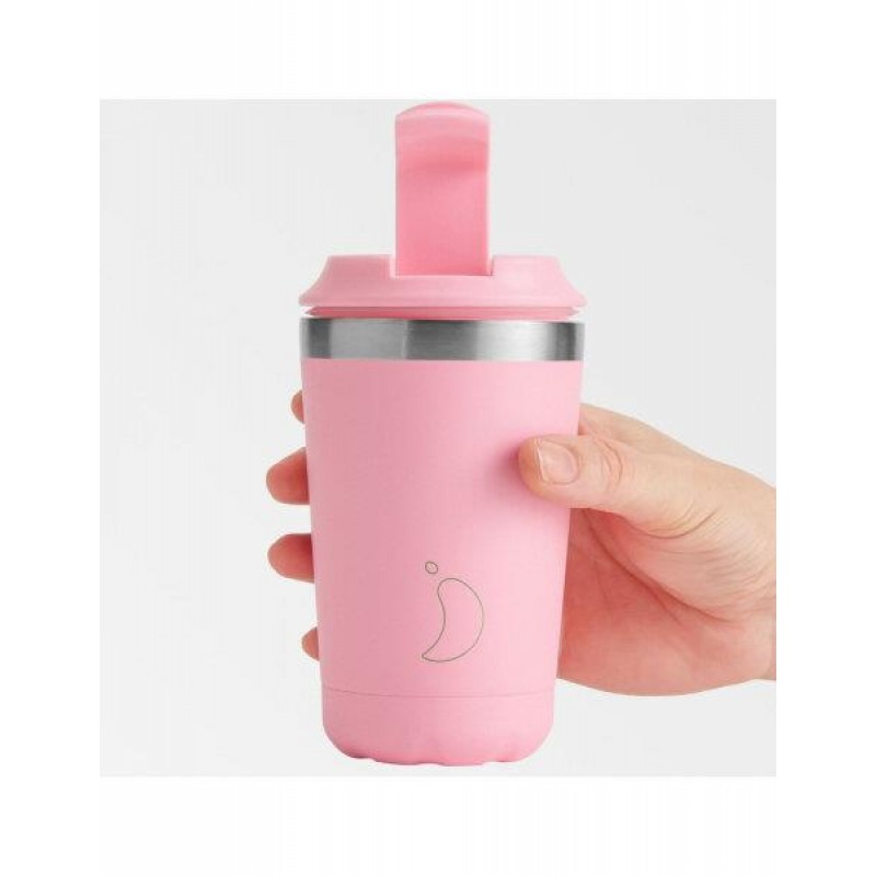 Chillys Coffee Cup 340ml Pastel Pink