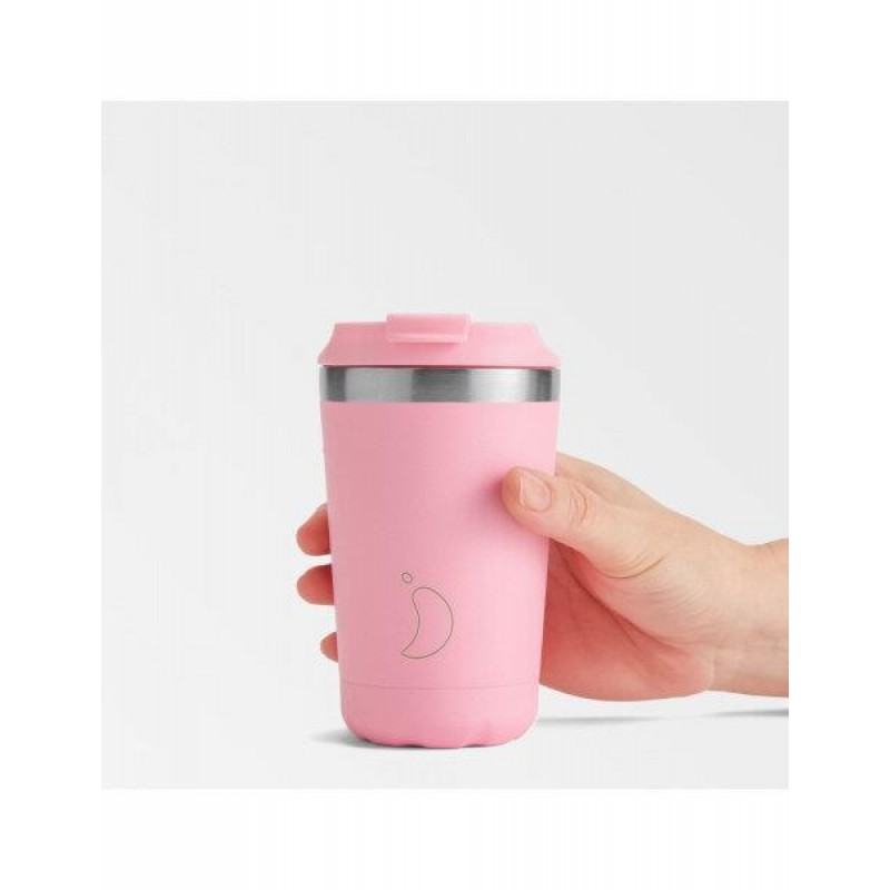 Chillys Coffee Cup 340ml Pastel Pink