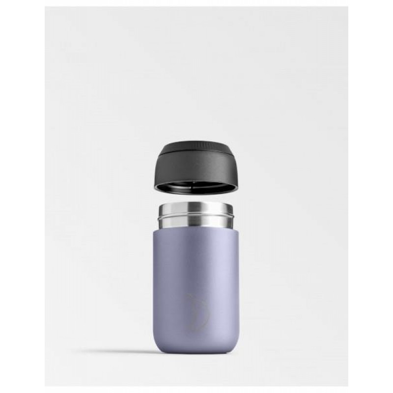 Chillys Coffee Cup 340ml Metallic Lavender s2