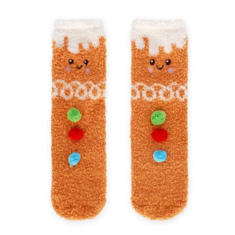 Legami Non-Slip Adult Socks  Its a Match! Gongerbread