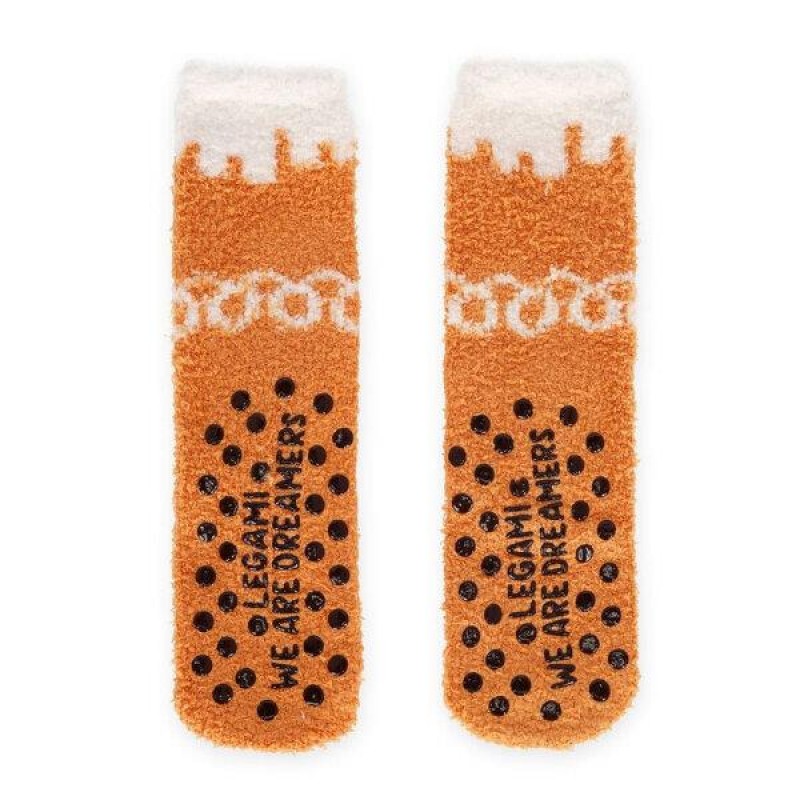 Legami Non-Slip Juvenile Socks  Its a Match! Gingerbread