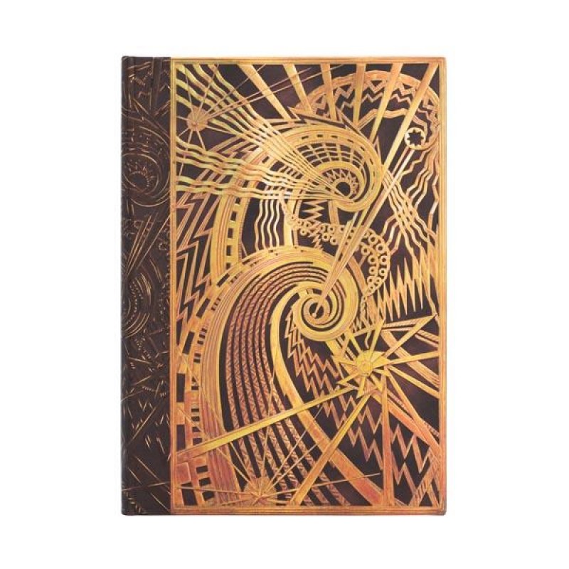 Paperblanks New York Deco The Chanin Spiral Midi Lined