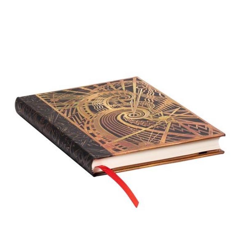 Paperblanks New York Deco The Chanin Spiral Midi Lined