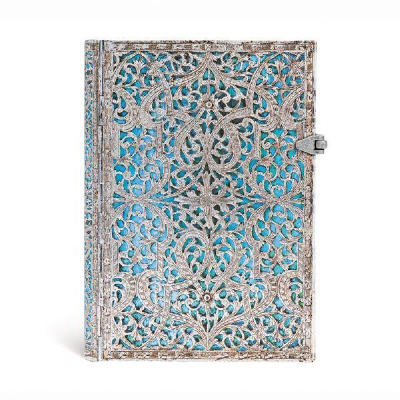 Paperblanks Maya Blue Midi Lined Journal