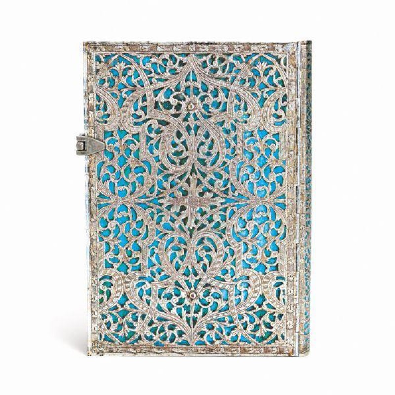 Paperblanks Maya Blue Midi Lined Journal