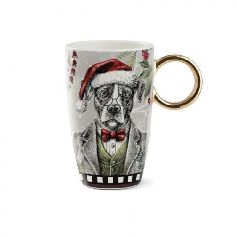 Christmas Mug Dog 440ml