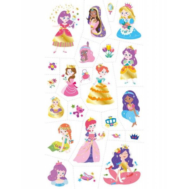 Avenir Tattoo Stickers Princess