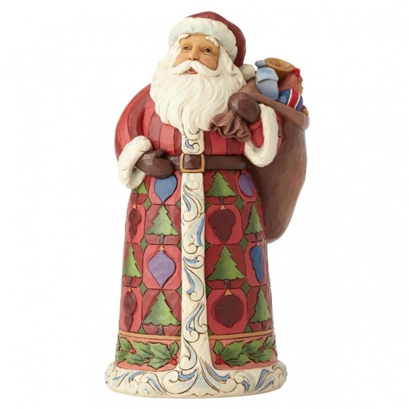 Jim Shore Santa With Toy Bag 22cm