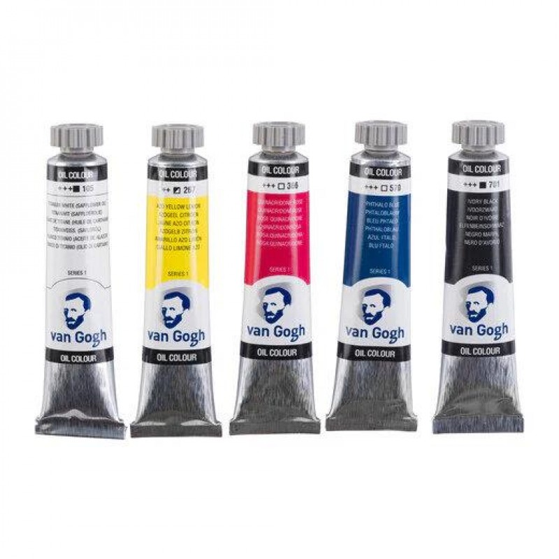 Talens Σετ Van Gogh Oil Colours 5x20ml