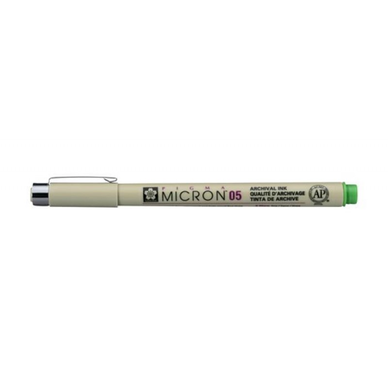 Micron Μαρκαδόρος Λεπτής Γραφής Πράσινος 05 - 0.45mm