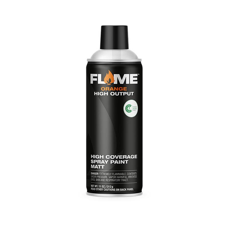 Flame Spray Paint 400ml FO-900 Pure White