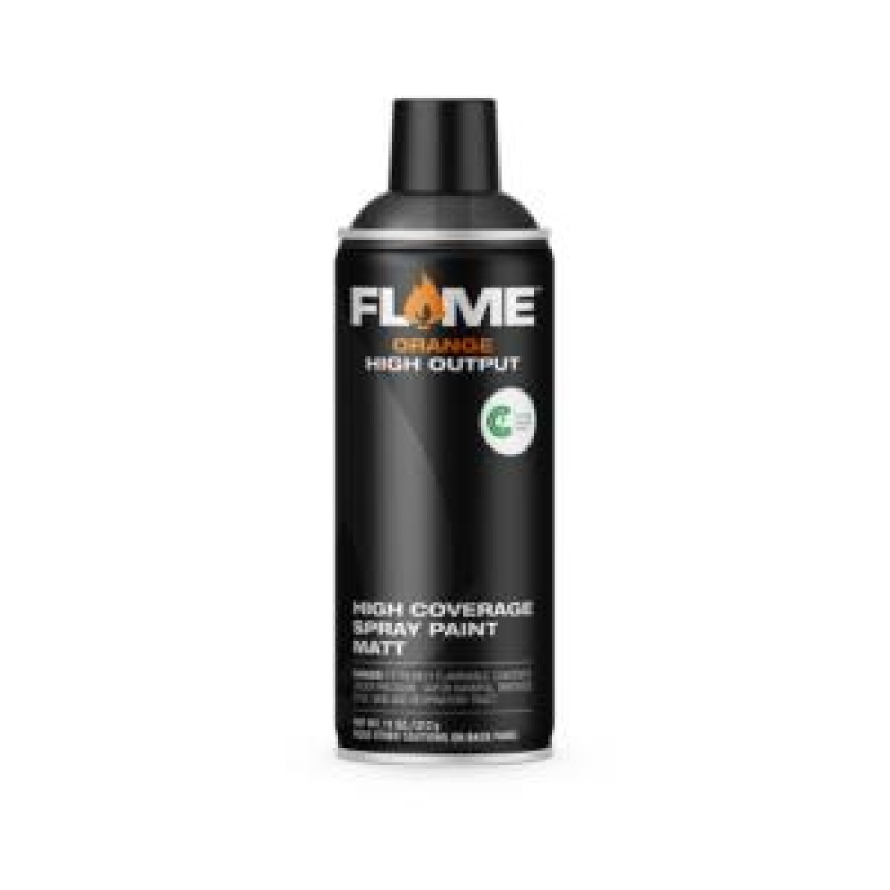 Flame Spray Paint 400ml FO-904 Black by Molotow