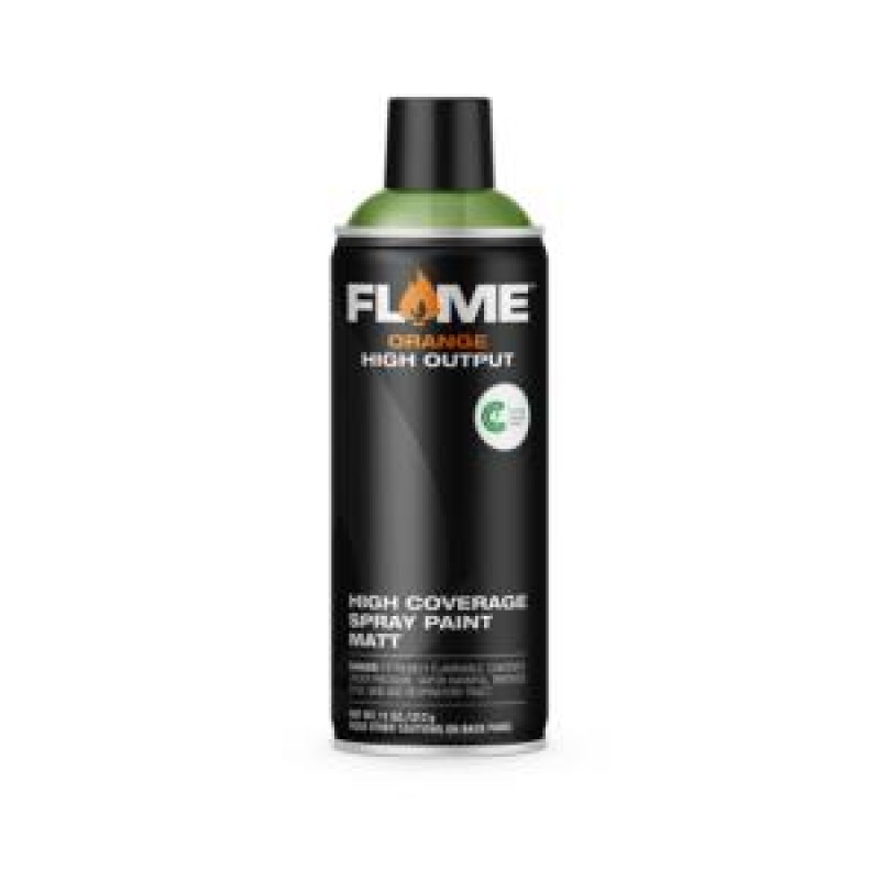 Flame Spray Paint 400ml FO-628 Grass Green