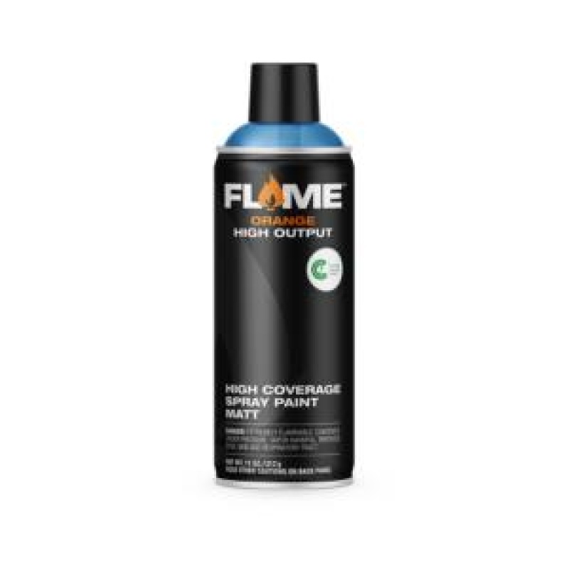 Flame Spray Paint 400ml FO-508 Light Blue