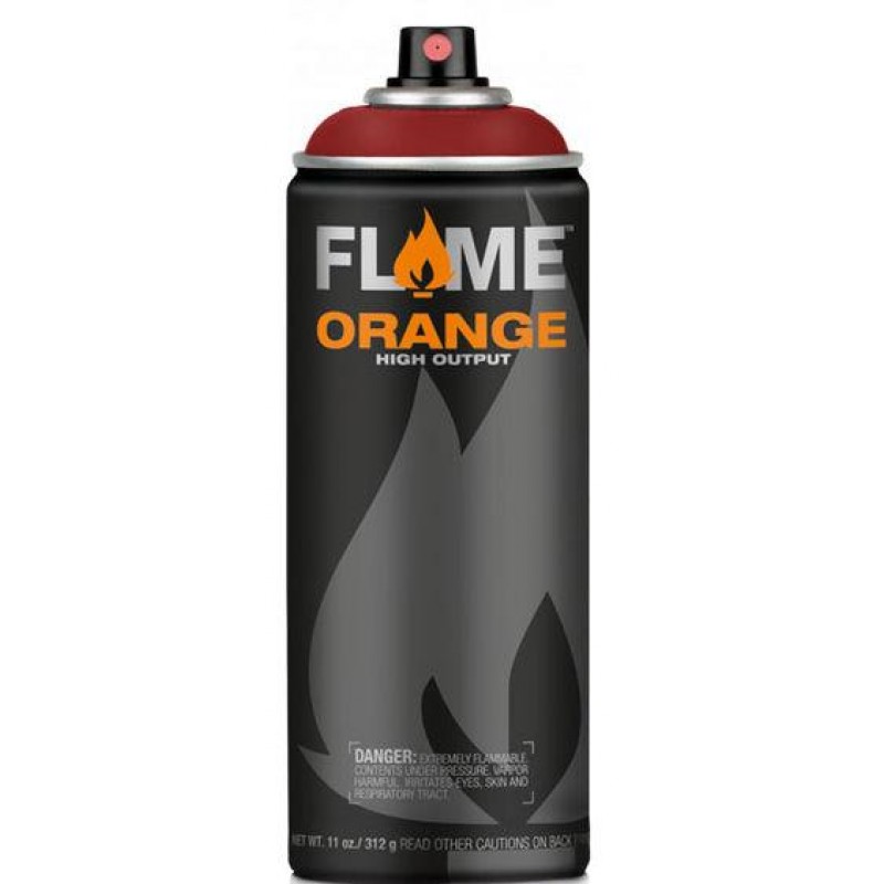 Flame Spray Paint 400ml FO-699 Brown Red