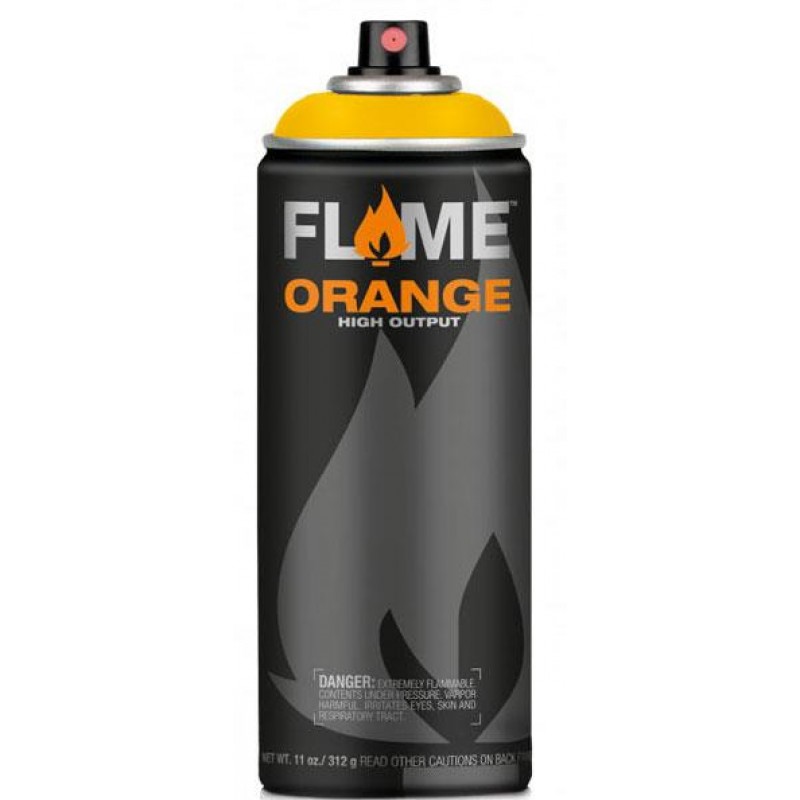 Flame Spray Paint 400ml FO-110 Melon Yellow