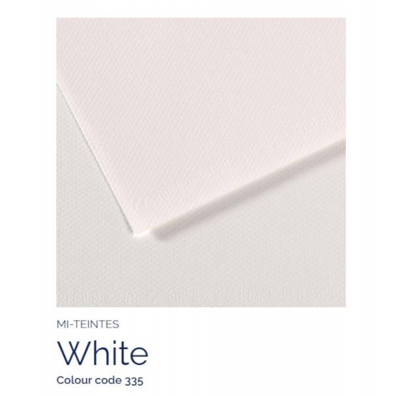 Mi-Teintes 50x65cm 160gr 335 White