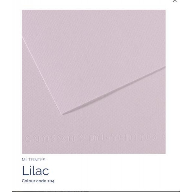 Mi-Teintes A4 21x29,7cm 160gr 104 Lilac