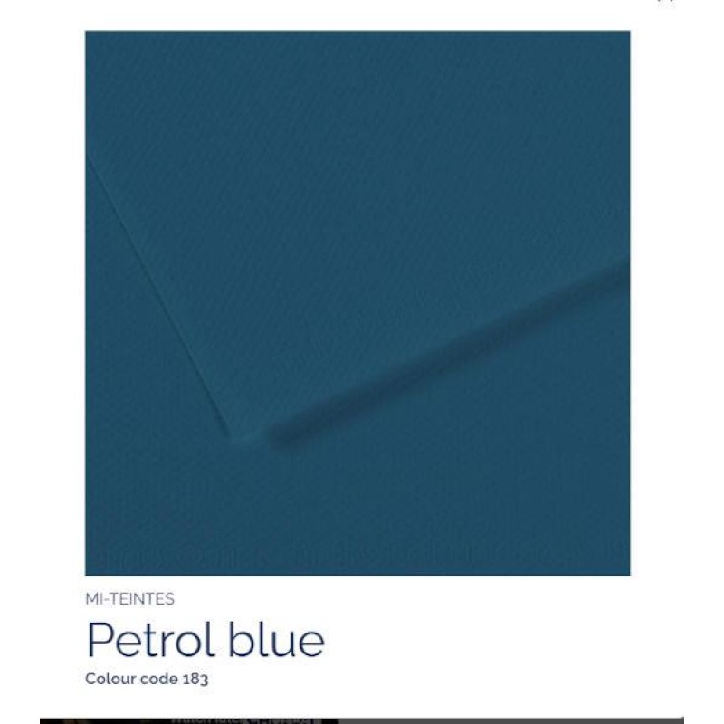 Mi-Teintes 50x65cm 160gr 183 Petrol blue