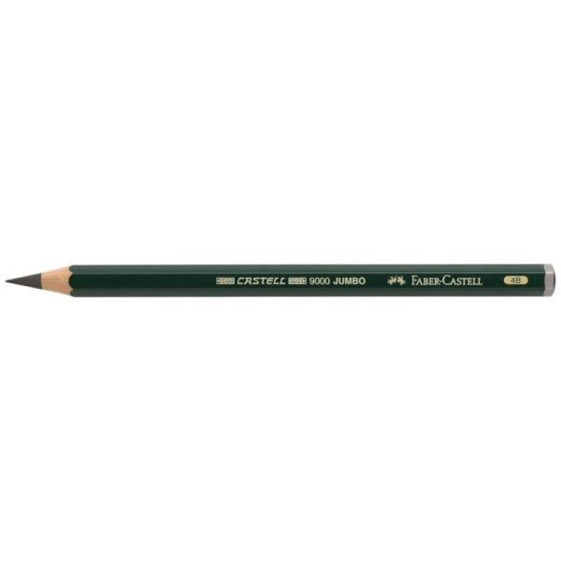 Faber Castell 9000 Μολύβι Σχεδίου μεγέθους Jumbo σε Σκληρότητα 4B