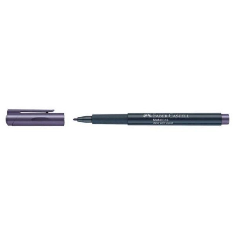 Faber Castell Metallic Marker 1,5mm Date with Violet