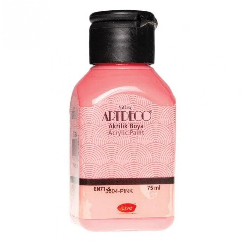 Artdeco 75ml Ακρυλικό Χρώμα Pink 3604