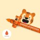 Legami Erasable Gel Pen Tiger