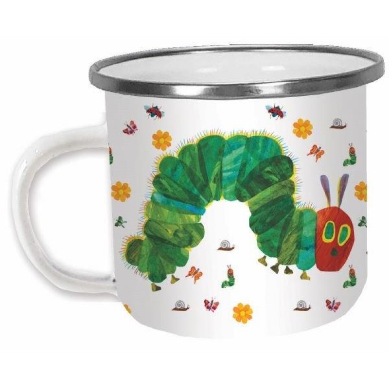 The Very Hungry Caterpillar Enamel Mug 350ml