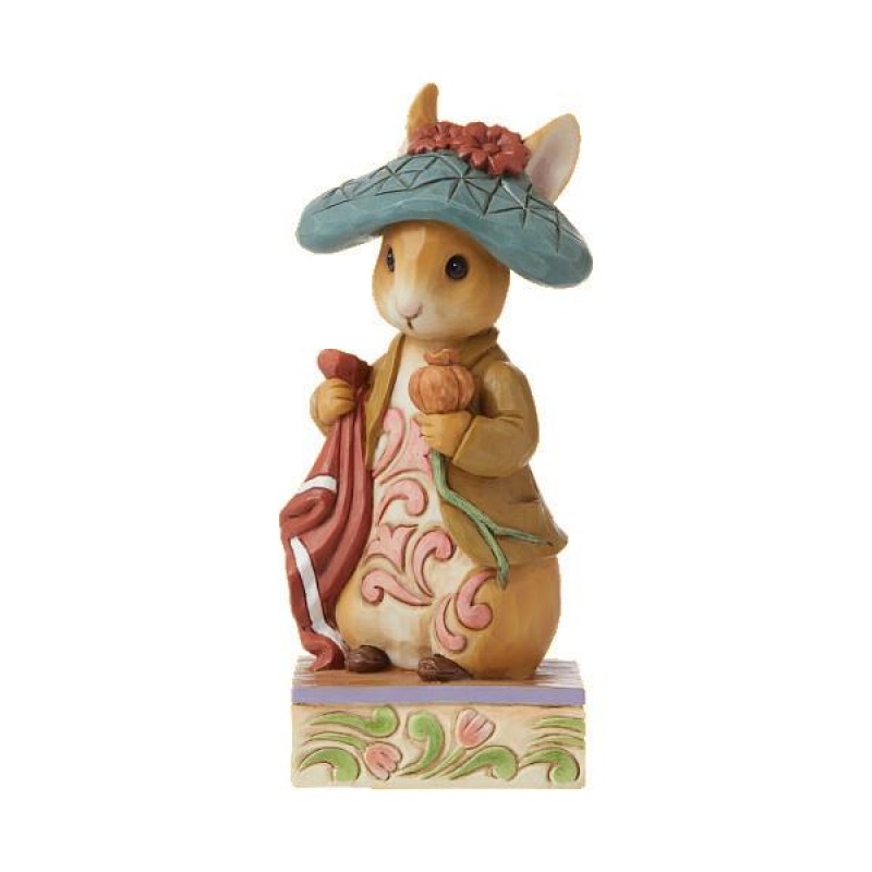 Jim Shore Benjamin Bunny™ Figurine 14cm Nibble, Nibble, Crunch!