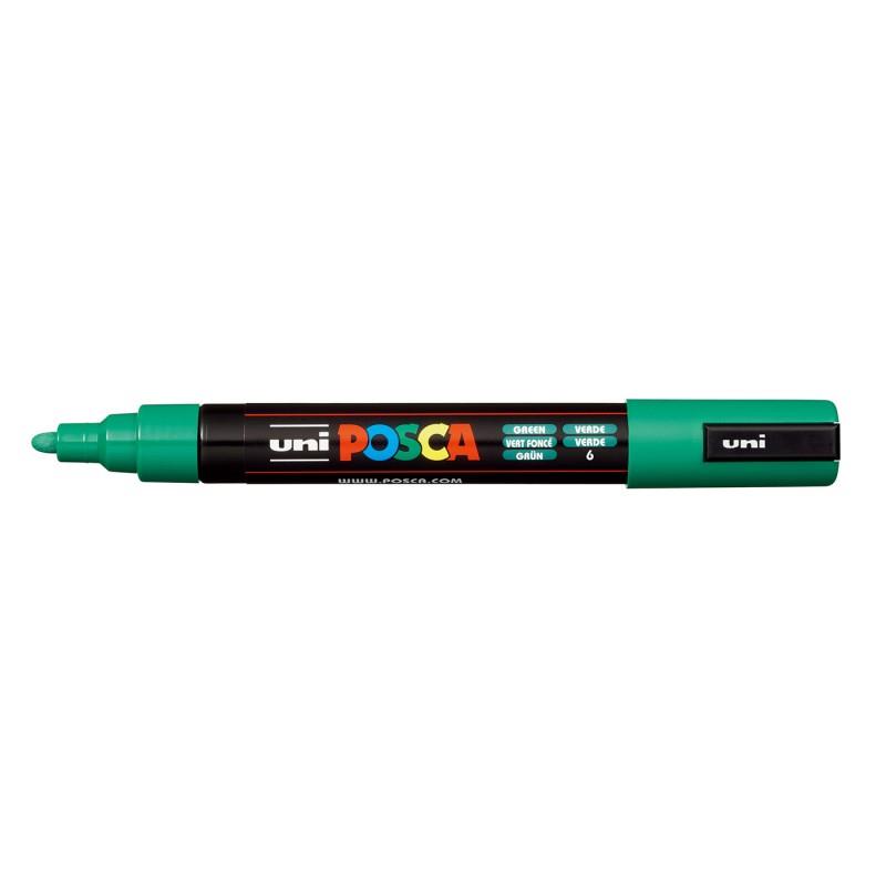 Μαρκαδόρος Posca 0.9-1.3mm no 6 Green