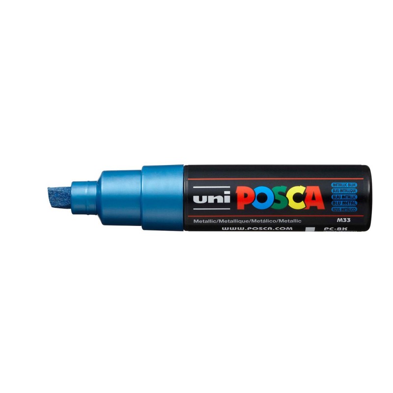 Μαρκαδόρος Posca 8mm no M33 Metallic Blue