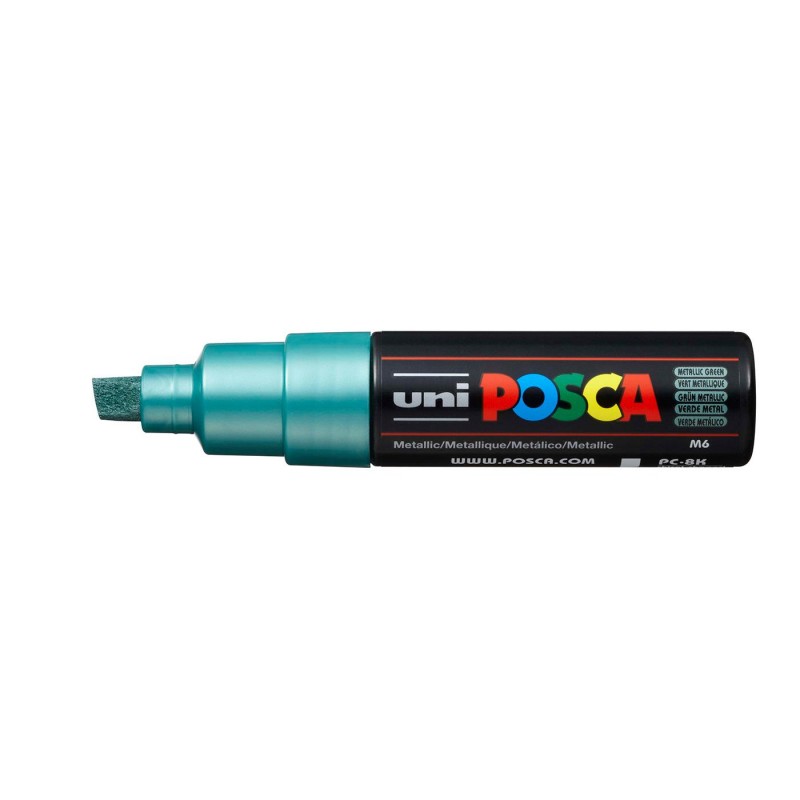 Μαρκαδόρος Posca 8mm no M6 Metallic Green