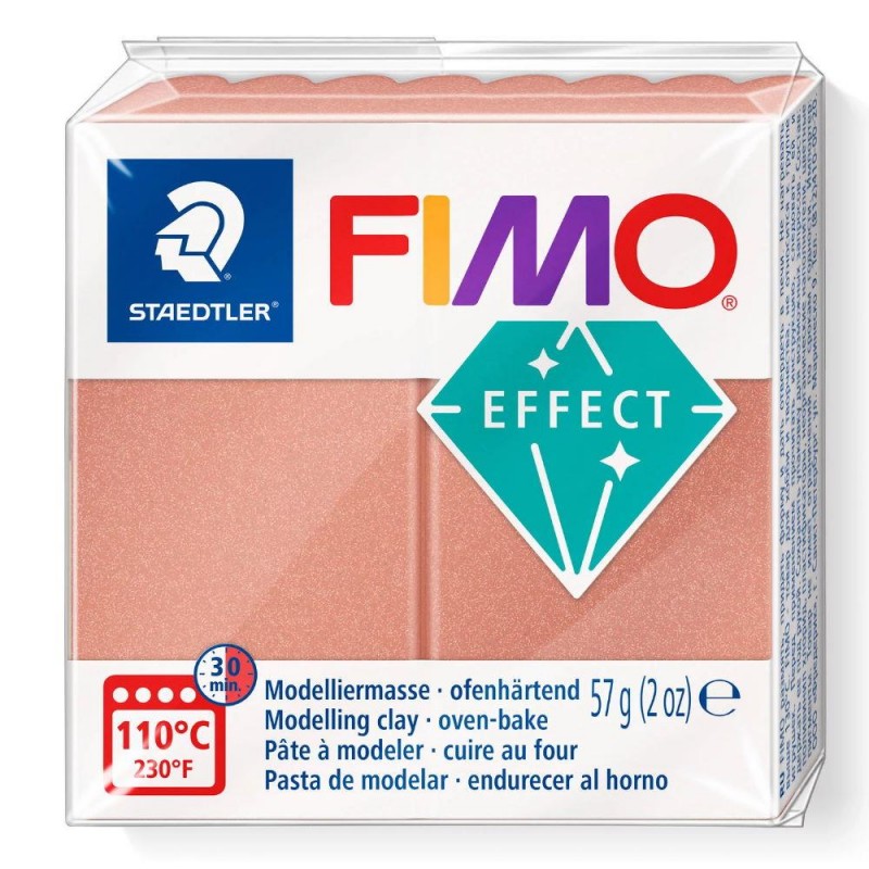 Fimo Effect Pearl 57g 207 Rose