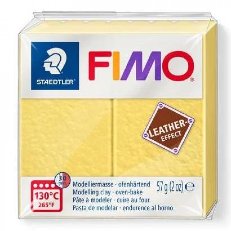 Fimo Leather 57gr 109 Safron