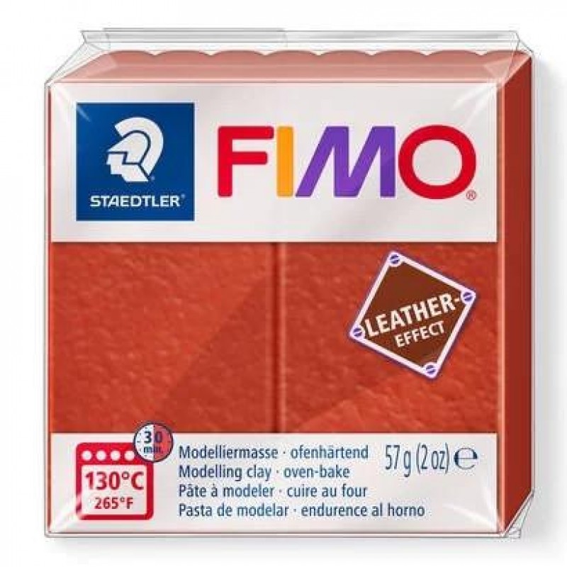 Fimo Leather 57gr 749 Rust