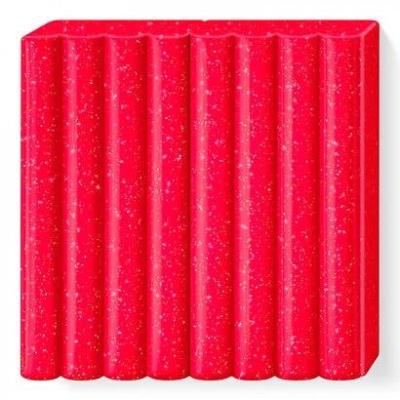 Fimo Kids 42g Glitter Red