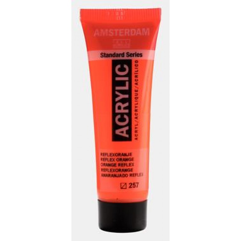 Amsterdam Acrylic 20ml 257 Reflex Orange