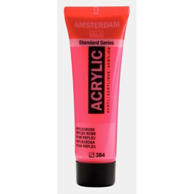 Amsterdam Acrylic 20ml 384 Reflex Rose