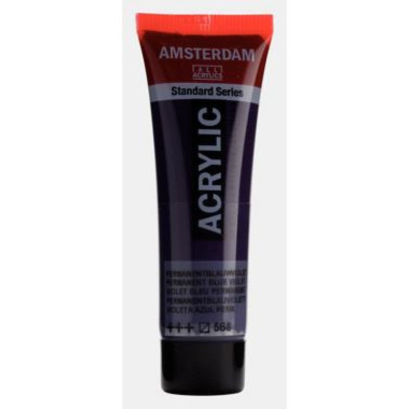 Amsterdam Acrylic 20ml 568 Permanent Blue Violet