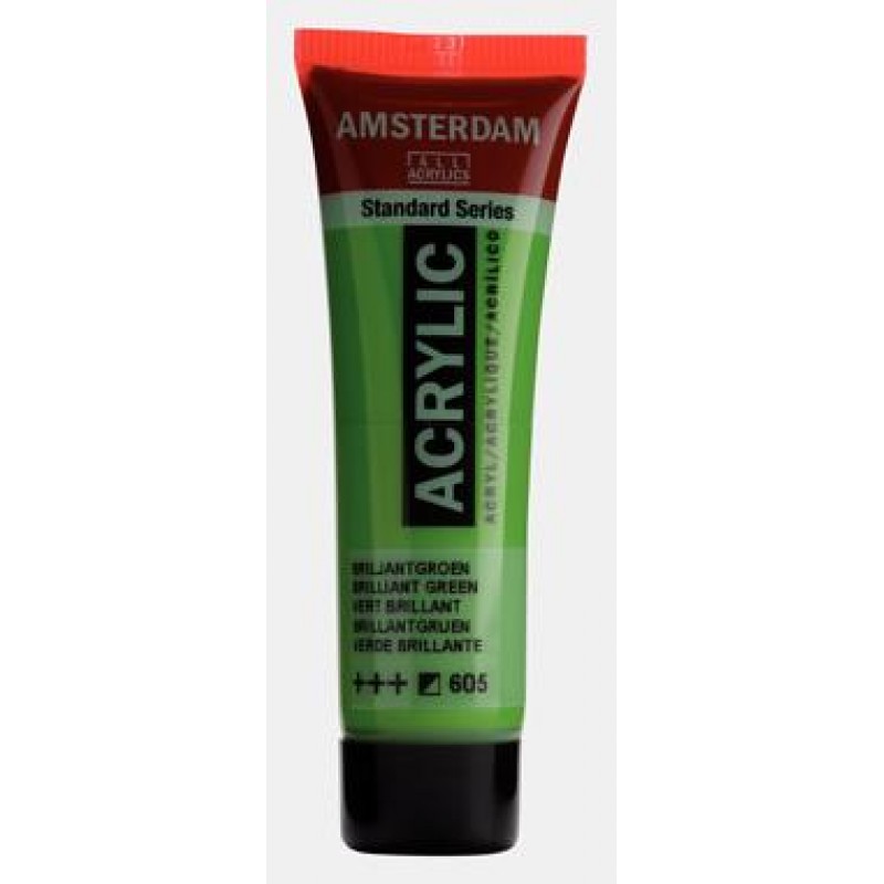 Amsterdam Acrylic 20ml 605 Brilliant Green