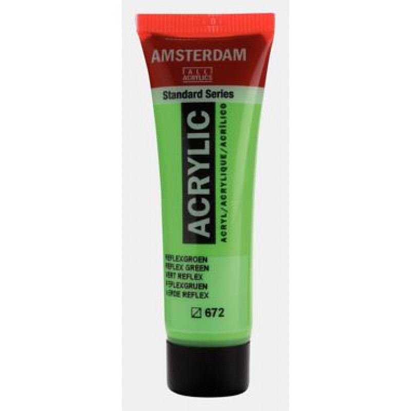 Amsterdam Acrylic 20ml 672 Reflex Green