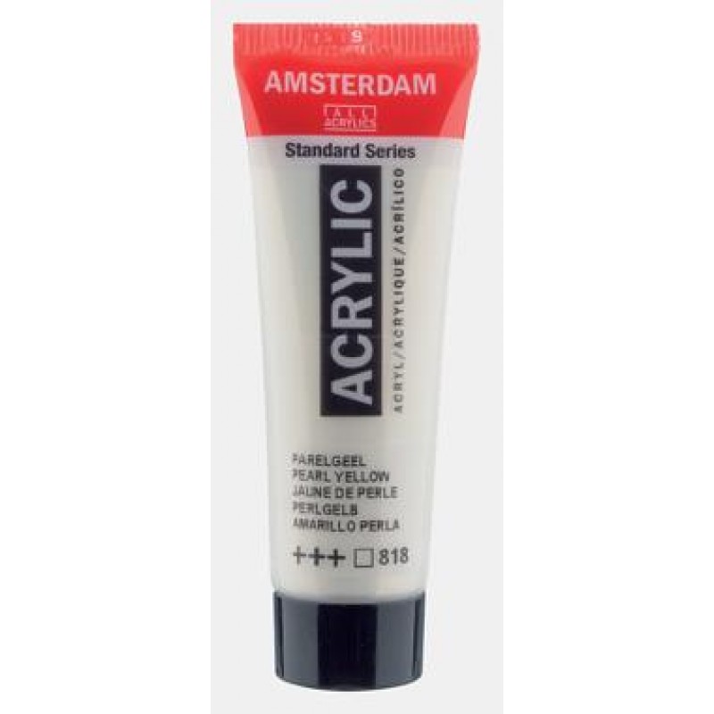 Amsterdam Acrylic 20ml 818 Pearl Yellow