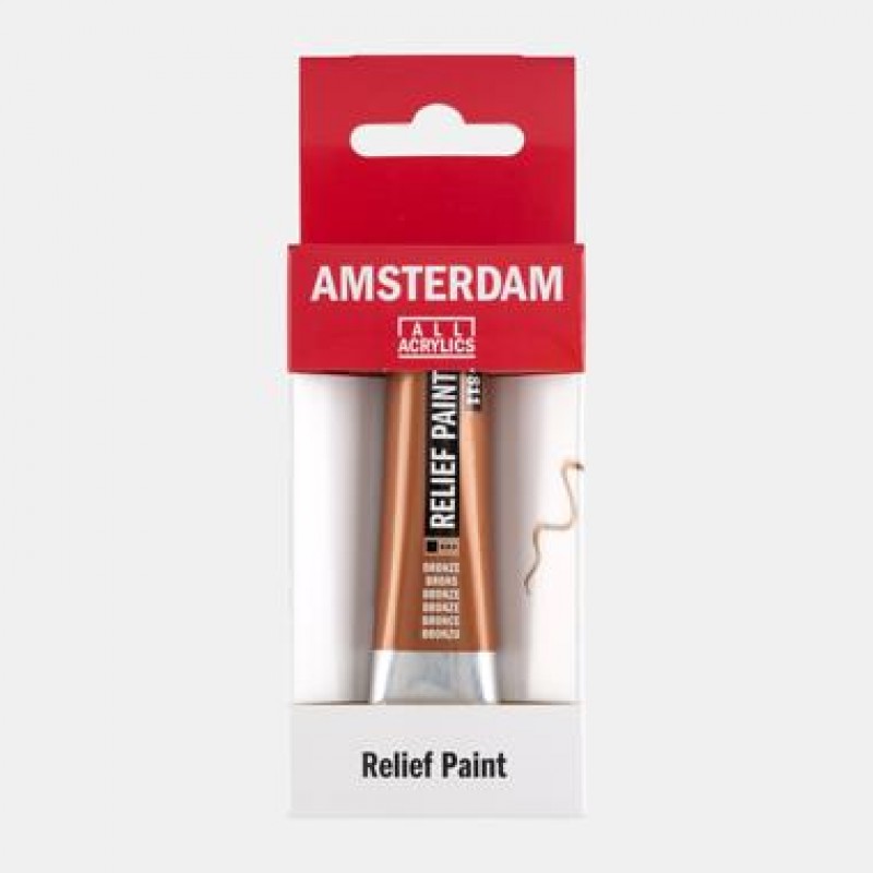 Talens Amsterdam Relief Paint 20ml 811 Bronze