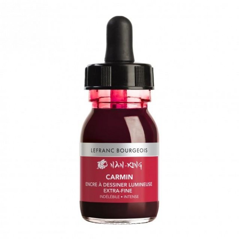 Σινική Μελάνη Nan-King 30ml Carmin