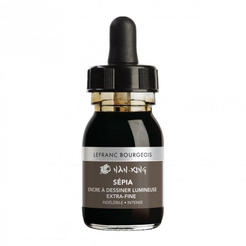 Σινική Μελάνη Nan-King 30ml Sepia