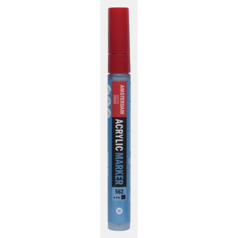 Acrylic Marker Medium 3-4mm 562 Greywish Blue