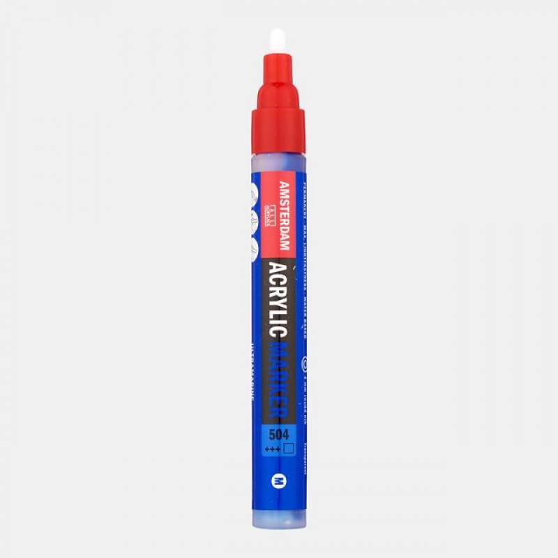 Acrylic Marker Medium 3-4mm 504 Ultramarine