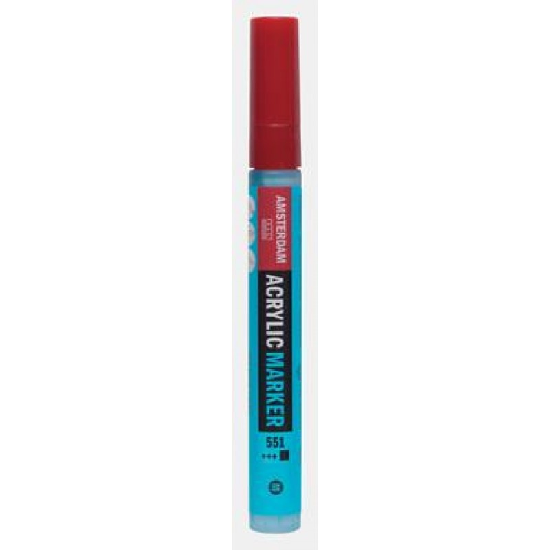 Acrylic Marker Medium 3-4mm 551 Sky Blue Light