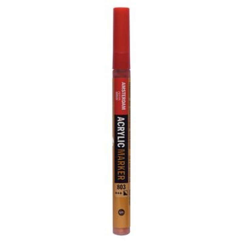 Acrylic Marker Small 1-2mm 803 Deep Gold